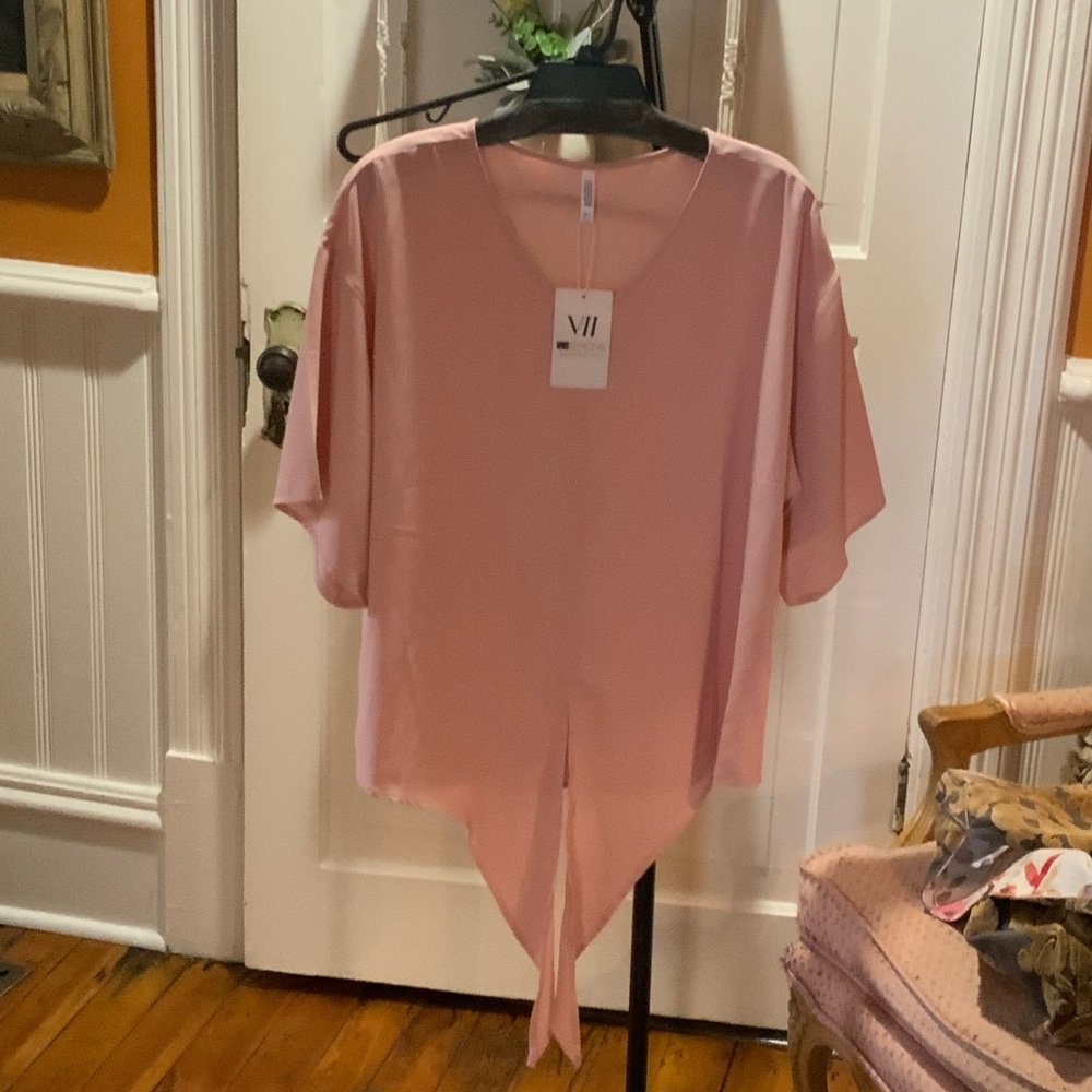 Elegant Pink Blouse by VII
